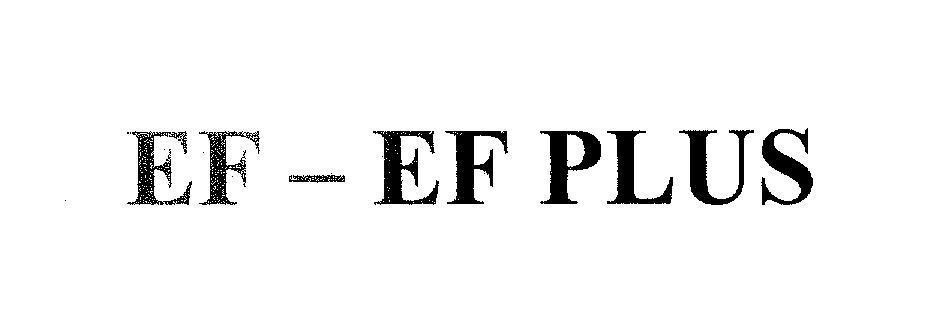 Mẫu nhãn hiệu EF - EF PLUS