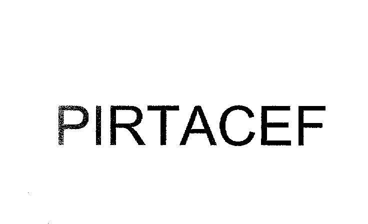 Mẫu nhãn hiệu PIRTACEF