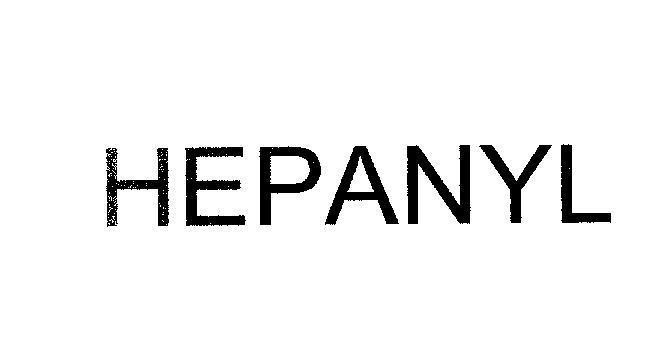 Mẫu nhãn hiệu HEPANYL