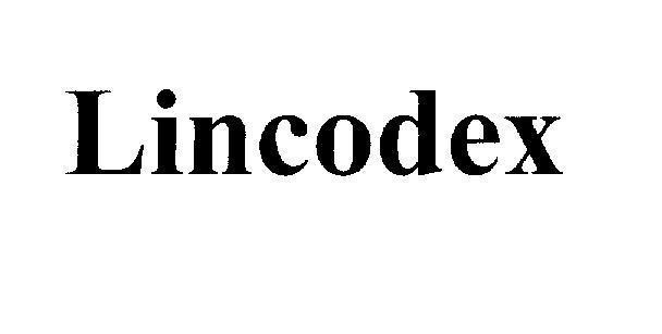 Mẫu nhãn hiệu Lincodex