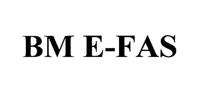 Mẫu nhãn hiệu BM E-FAS