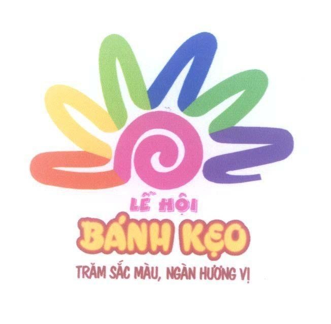 Mẫu nhãn hiệu Lễ Hội Bánh Kẹo Trăm Sắc Màu, Ngàn Hương Vị