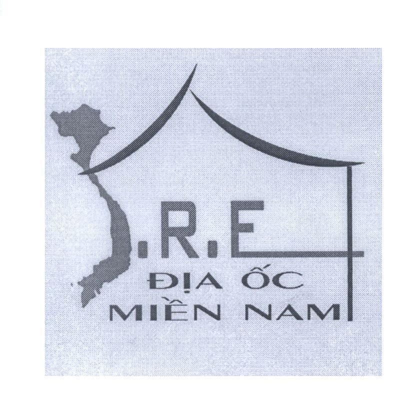 Mẫu nhãn hiệu .R.E Địa ốc Miền Nam