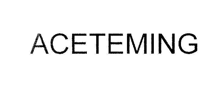 Mẫu nhãn hiệu ACETEMING