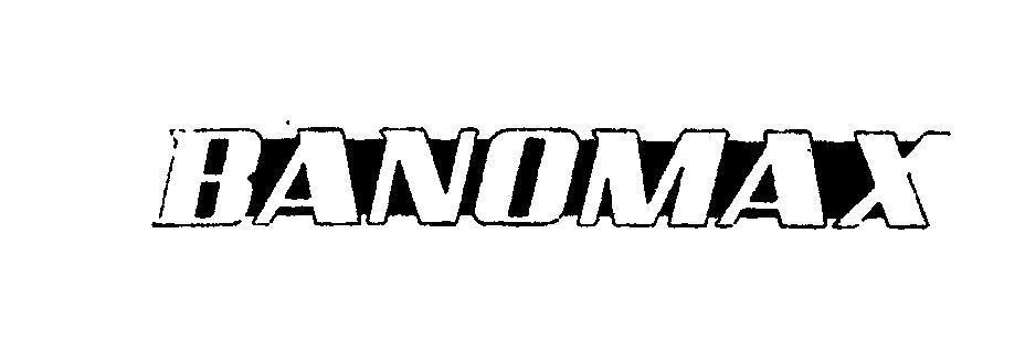 Mẫu nhãn hiệu BANOMAX