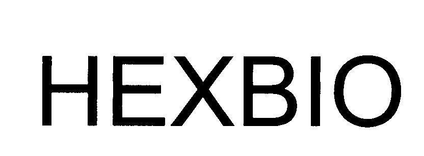 Mẫu nhãn hiệu HEXBIO