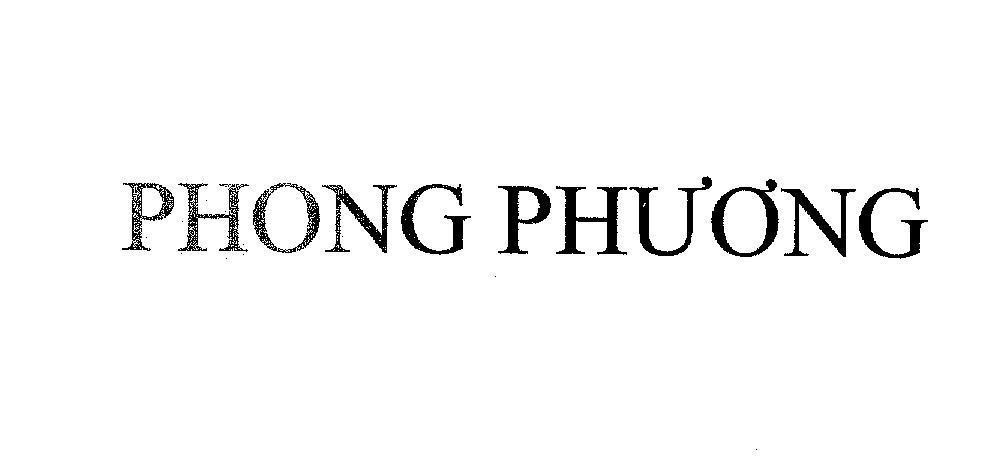 Mẫu nhãn hiệu PHONG PHƯƠNG