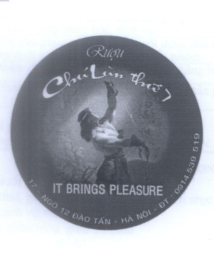 Mẫu nhãn hiệu Rượu Chú Lùn thứ 7 IT BRINGS PLEASURE...