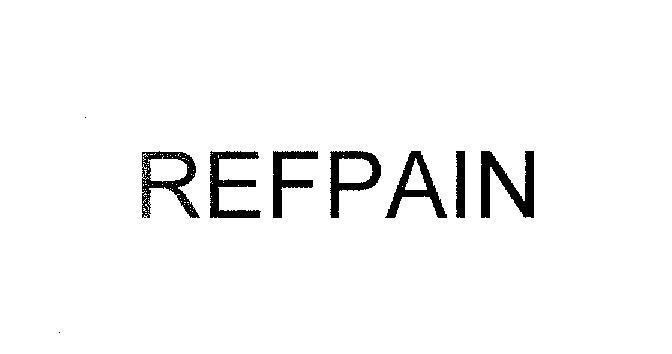 Mẫu nhãn hiệu REFPAIN