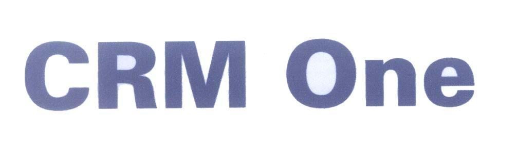 Mẫu nhãn hiệu CRM One
