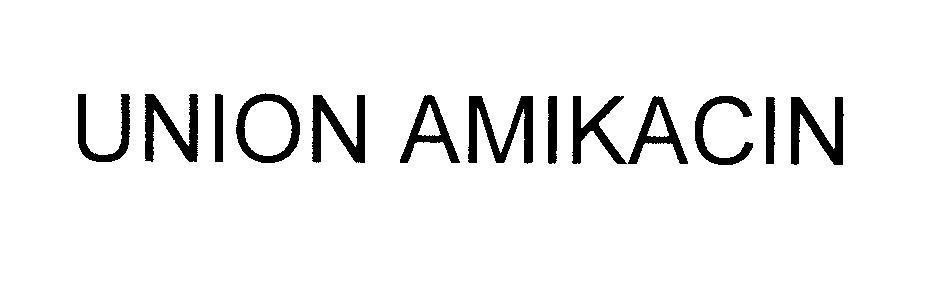 Mẫu nhãn hiệu UNION AMIKACIN