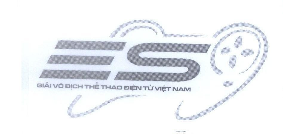 Mẫu nhãn hiệu ES Giải Vô Địch Thể Thao Điện Tử Việt Nam