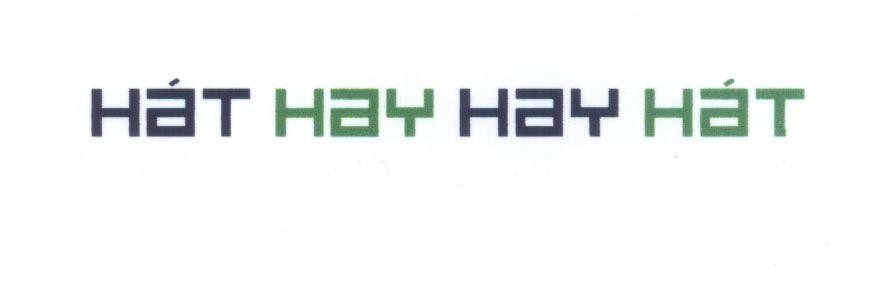Mẫu nhãn hiệu Hát Hay Hay Hát