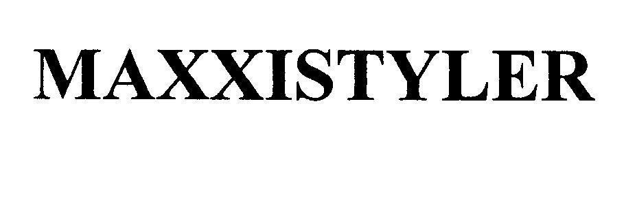 Mẫu nhãn hiệu MAXXISTYLER