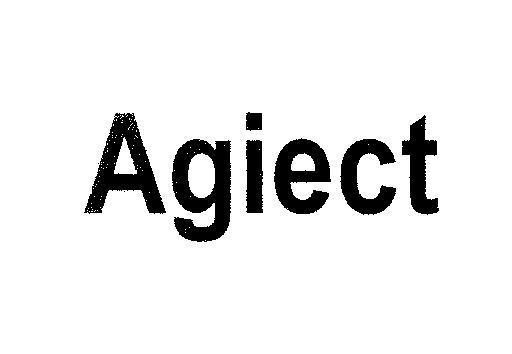 Mẫu nhãn hiệu Agiect