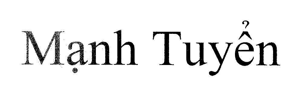 Mẫu nhãn hiệu Mạnh Tuyển
