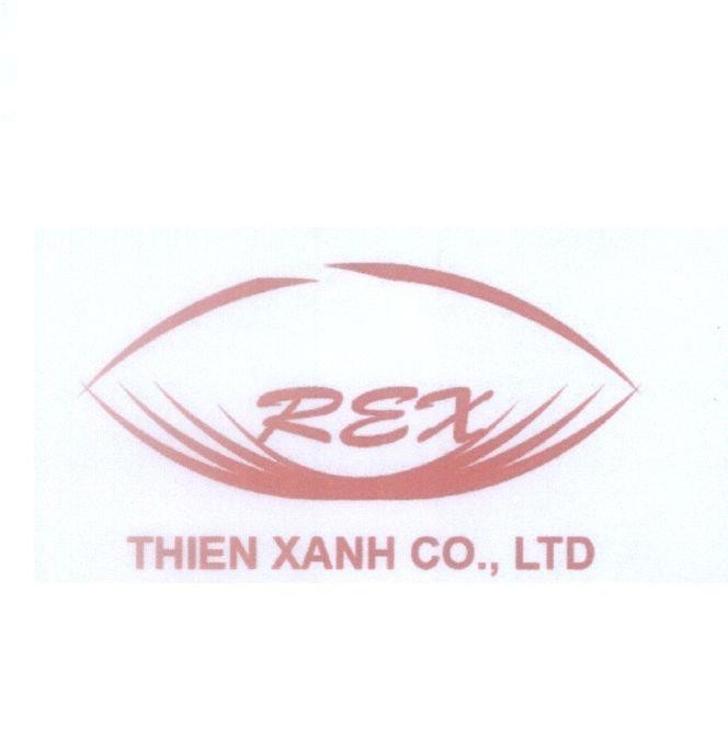 Mẫu nhãn hiệu REX THIEN XANH CO., LTD