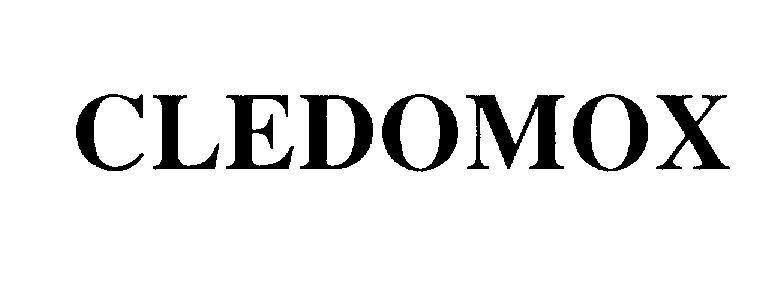 Mẫu nhãn hiệu CLEDOMOX