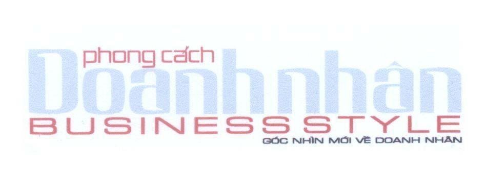 Mẫu nhãn hiệu Phong cách Doanh nhân BUSINESSSTYLE Góc Nhìn Mới Về Doanh Nhân