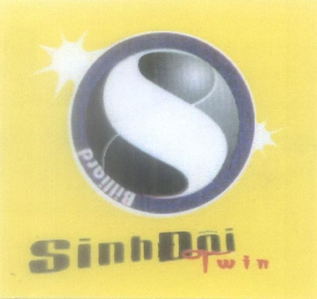 Mẫu nhãn hiệu SĐ S d Sinh Đôi Twin Billiard