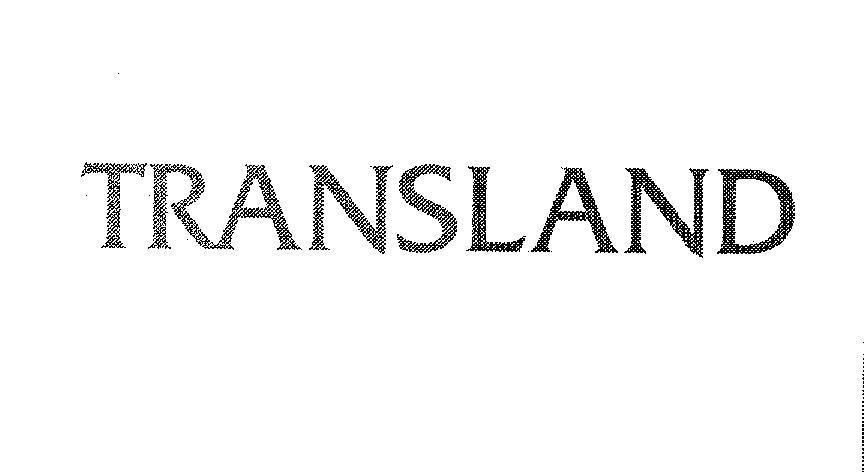 Mẫu nhãn hiệu TRANSLAND