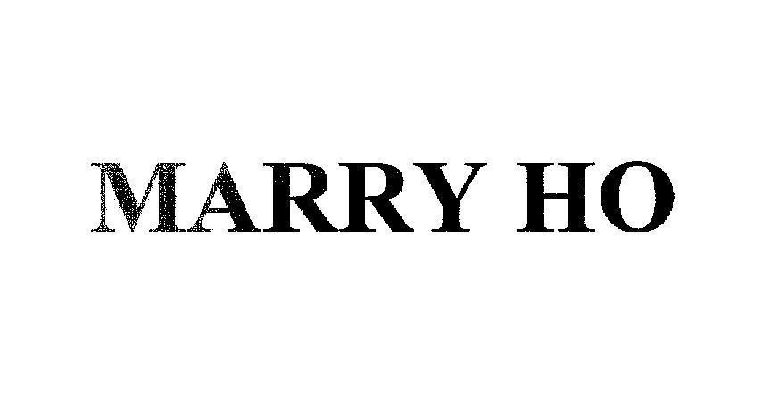 Mẫu nhãn hiệu MARRY HO
