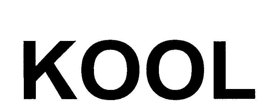 Mẫu nhãn hiệu KOOL
