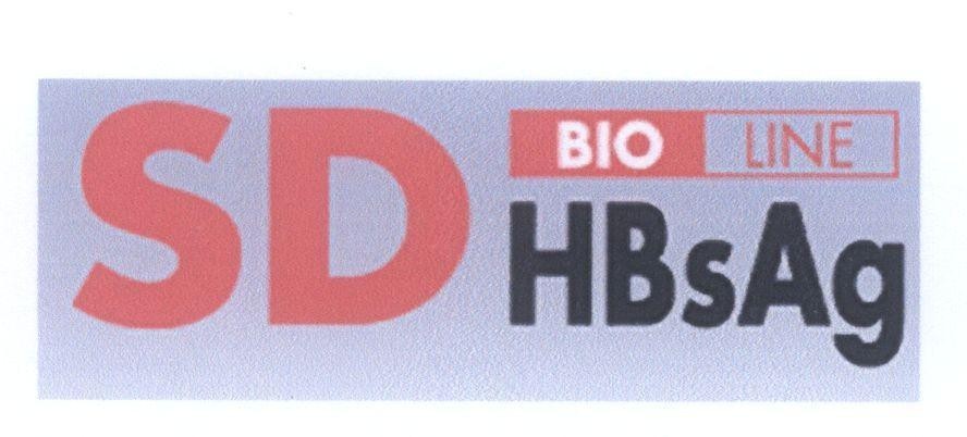 Mẫu nhãn hiệu SD BIO LINE HBsAg