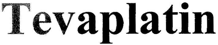 Mẫu nhãn hiệu Tevaplatin