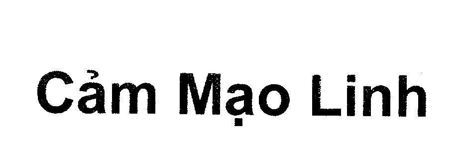 Mẫu nhãn hiệu Cảm Mạo Linh