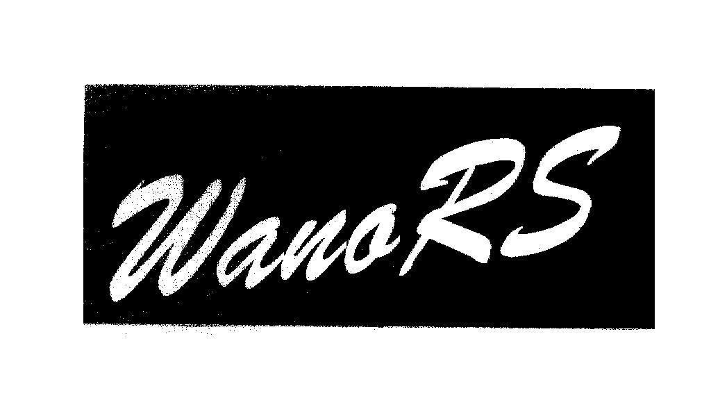 Mẫu nhãn hiệu WanoRS