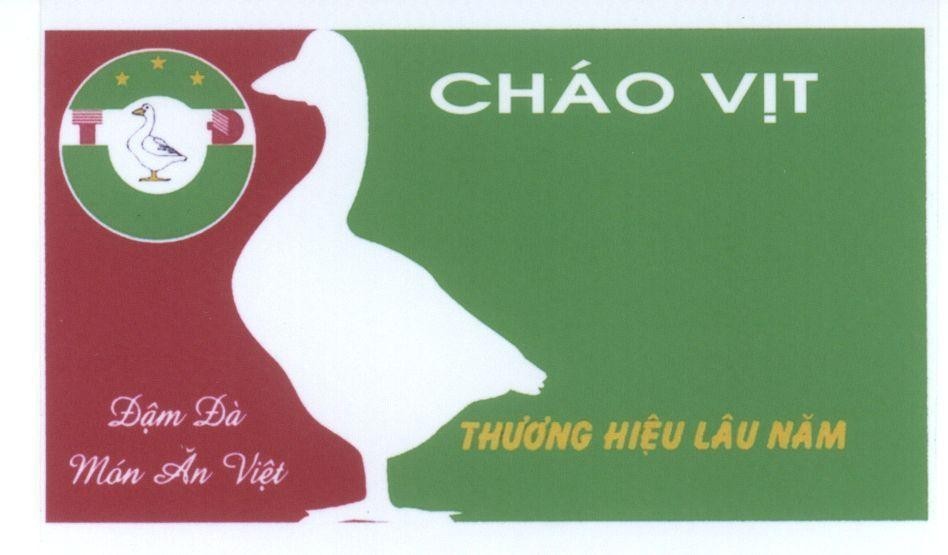 Mẫu nhãn hiệu Cháo Vịt Thương Hiệu Lâu Năm Đậm Đà Món Ăn Việt TĐ