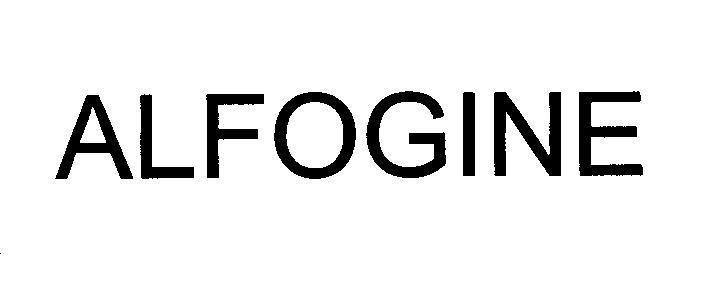 Mẫu nhãn hiệu ALFOGINE