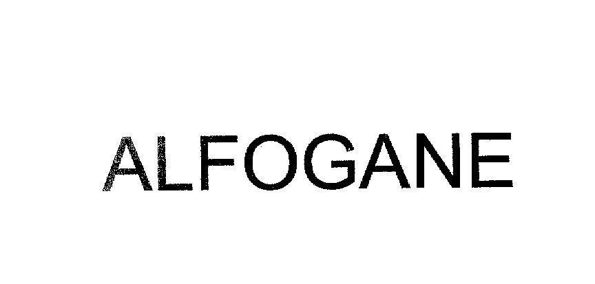 Mẫu nhãn hiệu ALFOGANE