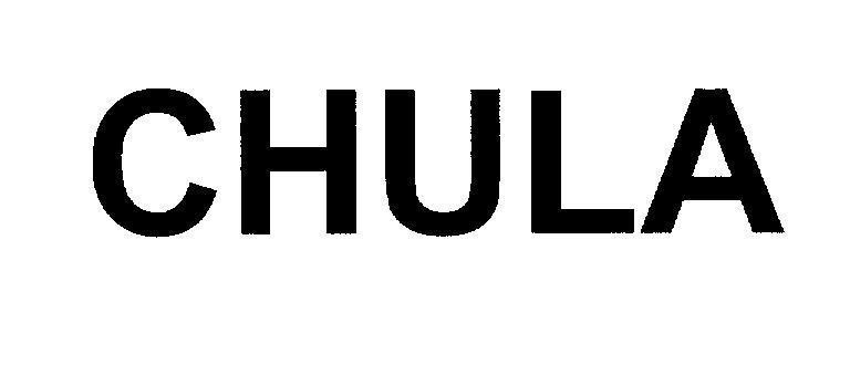 Mẫu nhãn hiệu CHULA