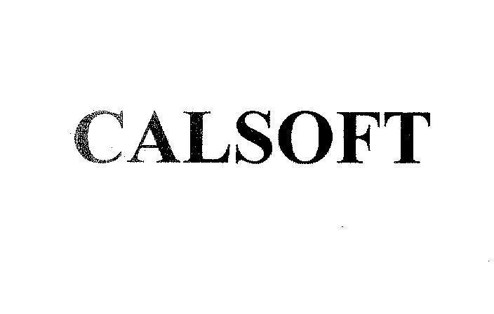 Mẫu nhãn hiệu CALSOFT