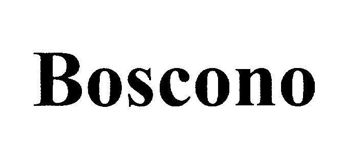 Mẫu nhãn hiệu Boscono