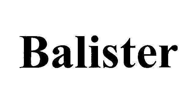 Mẫu nhãn hiệu Balister