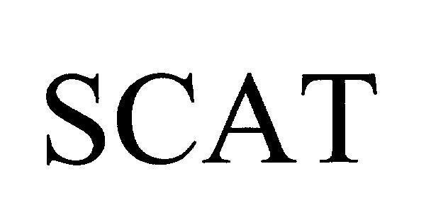 Mẫu nhãn hiệu SCAT