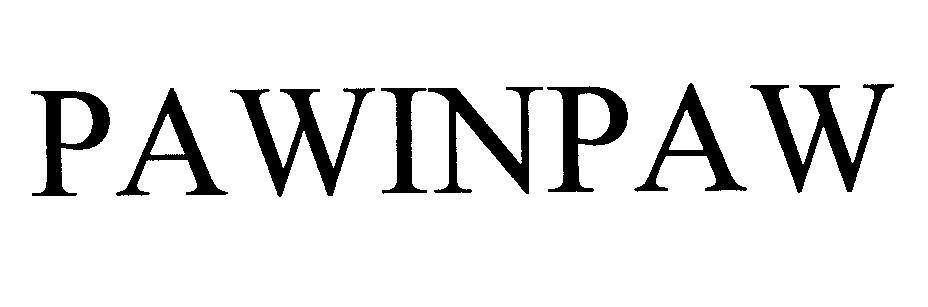 Mẫu nhãn hiệu PAWINPAW
