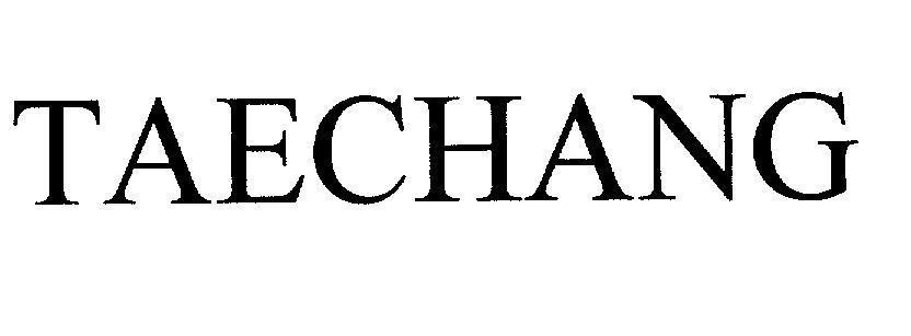 Mẫu nhãn hiệu TAECHANG