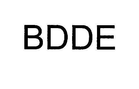 Mẫu nhãn hiệu BDDE