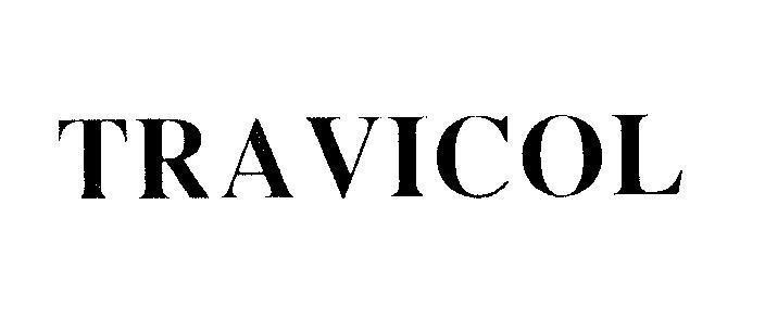 Mẫu nhãn hiệu TRAVICOL