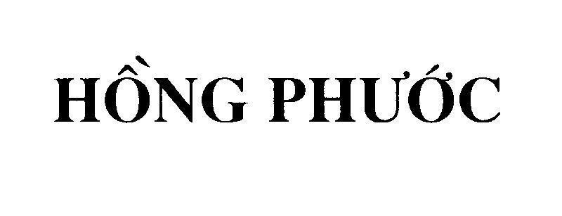 Mẫu nhãn hiệu Hồng Phước