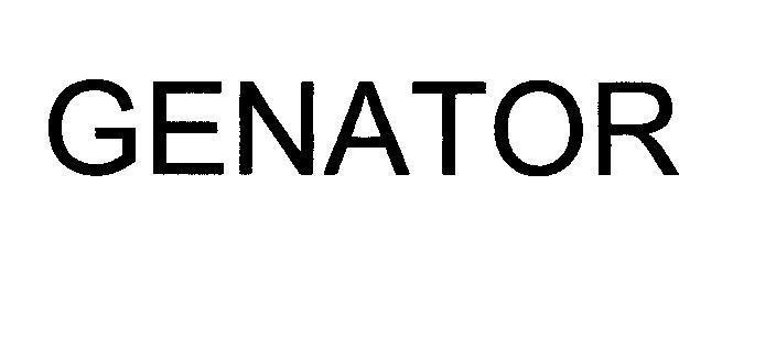 Mẫu nhãn hiệu GENATOR