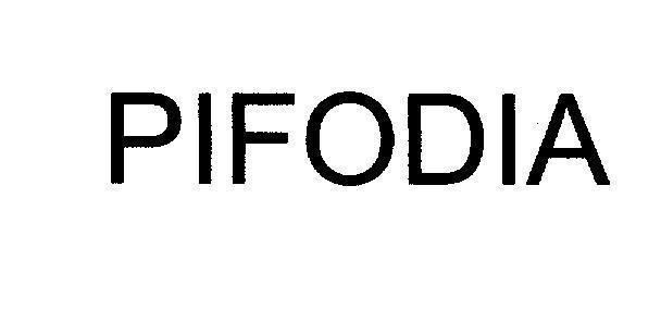 Mẫu nhãn hiệu PIFODIA