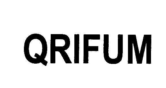 Mẫu nhãn hiệu QRIFUM