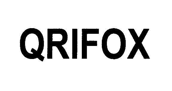 Mẫu nhãn hiệu QRIFOX