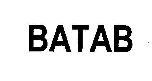Mẫu nhãn hiệu BATAB