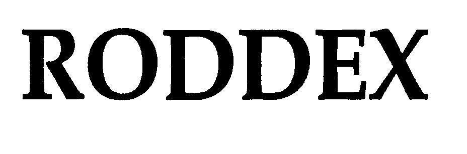 Mẫu nhãn hiệu RODDEX